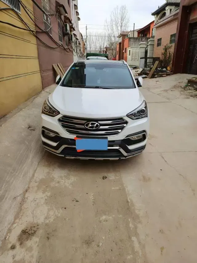 2017 Hyundai Santafe 2.0T 245HP L4 6AT,autocango,china used car exporter,china ev exporter,chinese used car exporter,chinese used ev exporter