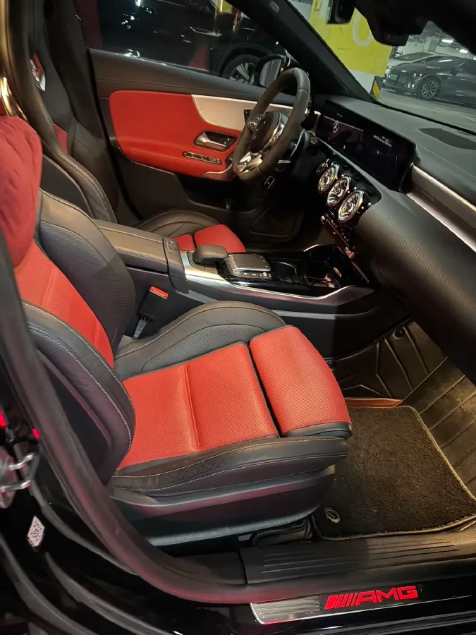 2022 Mercedes-Benz CLA AMG 2.0T 306HP L4 7DCT,autocango,china used car exporter,china ev exporter,chinese used car exporter,chinese used ev exporter