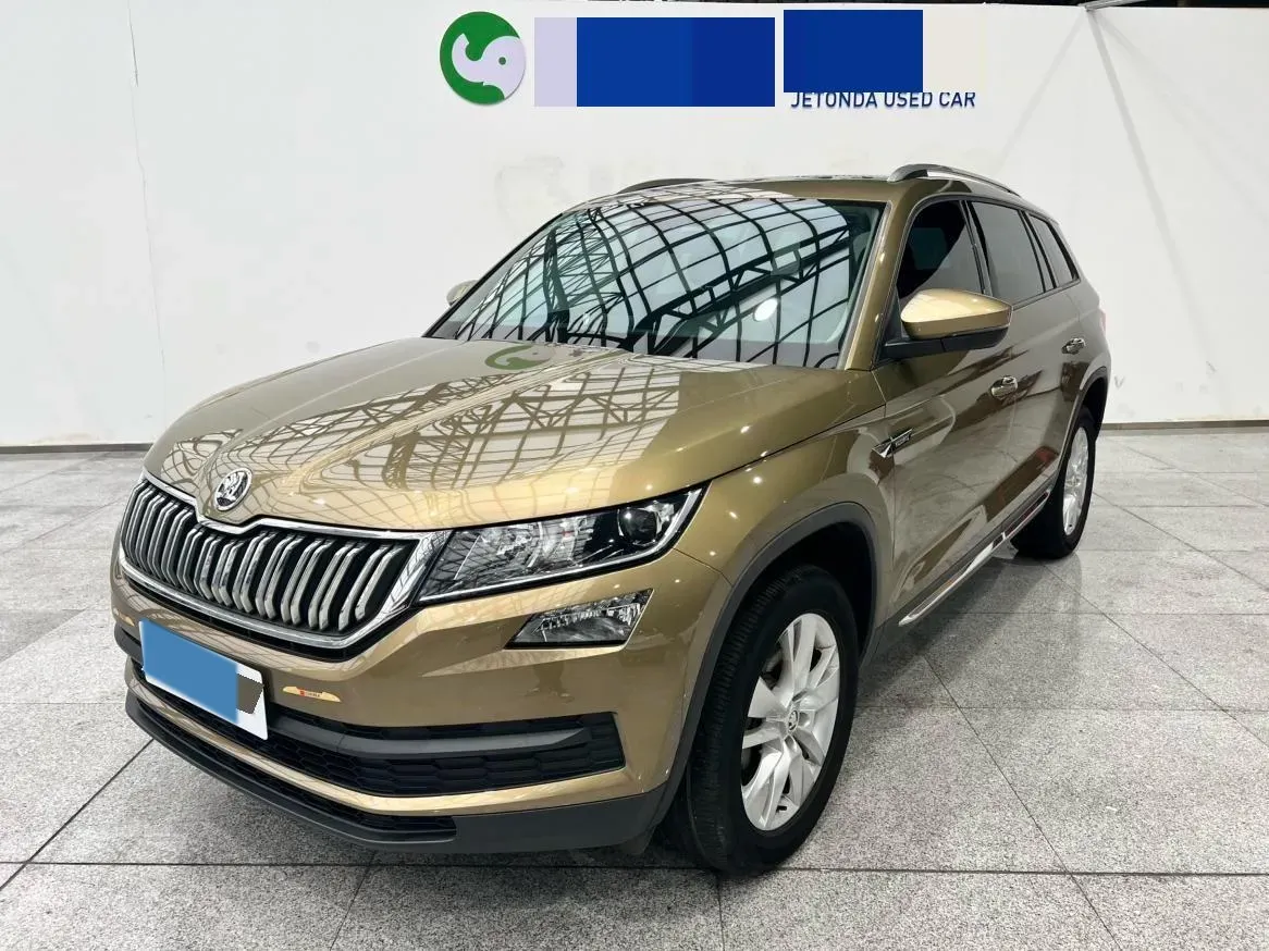 2018 Skoda Kodiak 2.0T 186HP L4 7DCT,autocango,china used car exporter,china ev exporter,chinese used car exporter,chinese used ev exporter