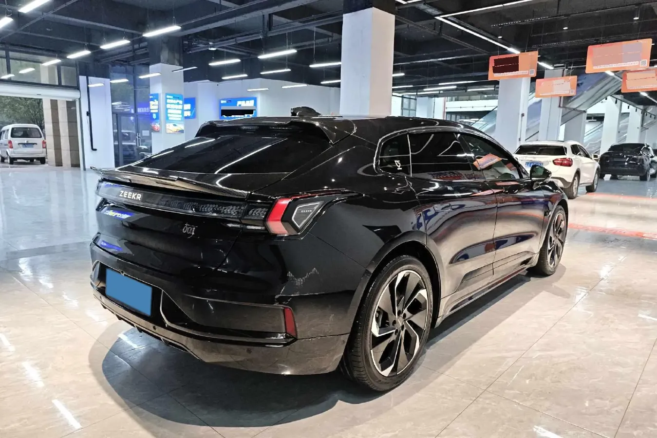 2023 Zeekr 001 BEV 100KWH,autocango,china used car exporter,china ev exporter,chinese used car exporter,chinese used ev exporter