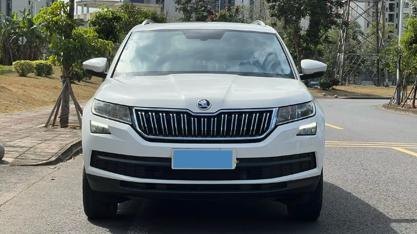 2018 Skoda Kodiak 2.0T 186HP L4 7DCT,autocango,china used car exporter,china ev exporter,chinese used car exporter,chinese used ev exporter