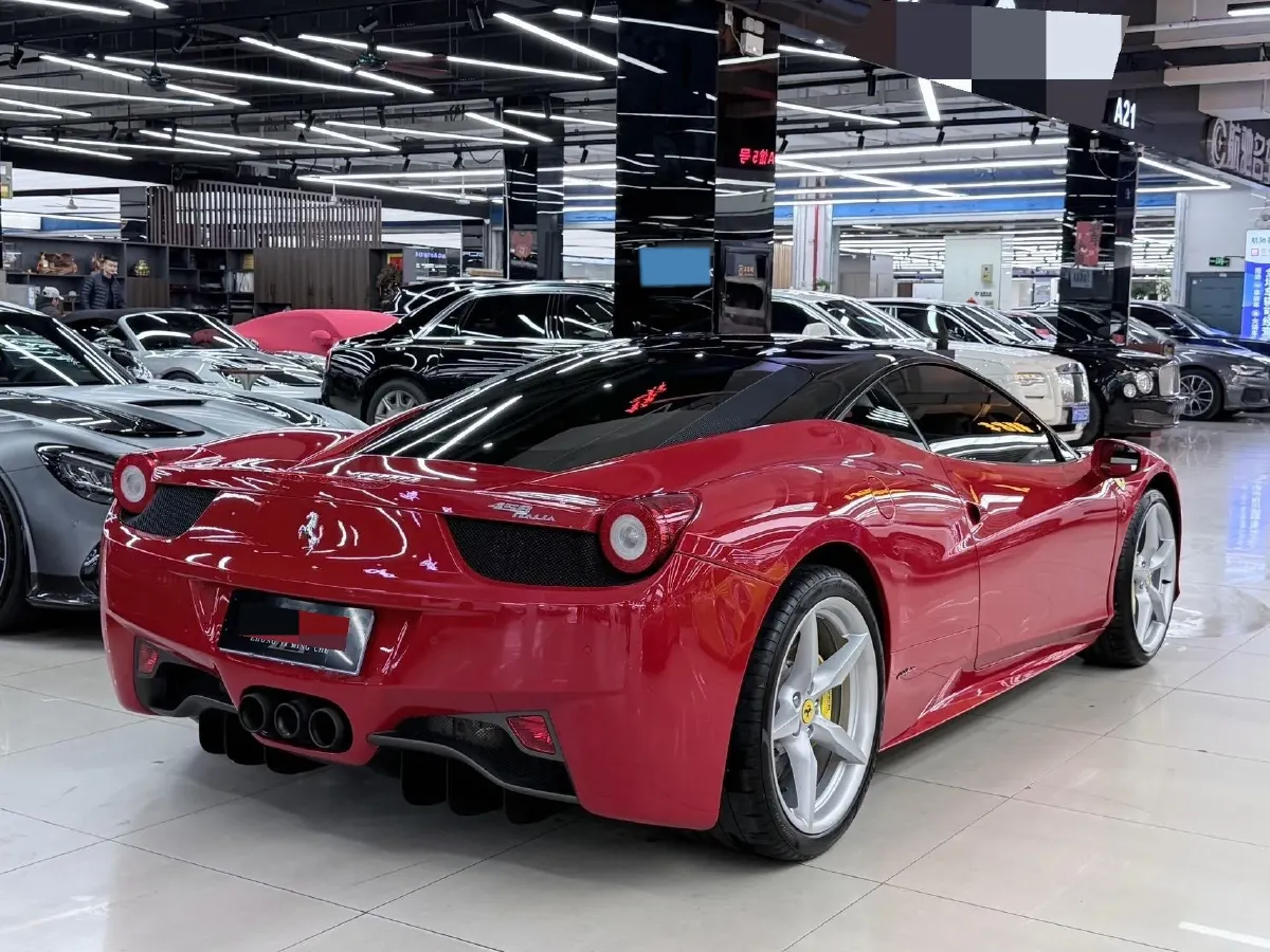 2011 Ferrari 458 4.5L 570HP V8 7DCT,autocango,china used car exporter,china ev exporter,chinese used car exporter,chinese used ev exporter
