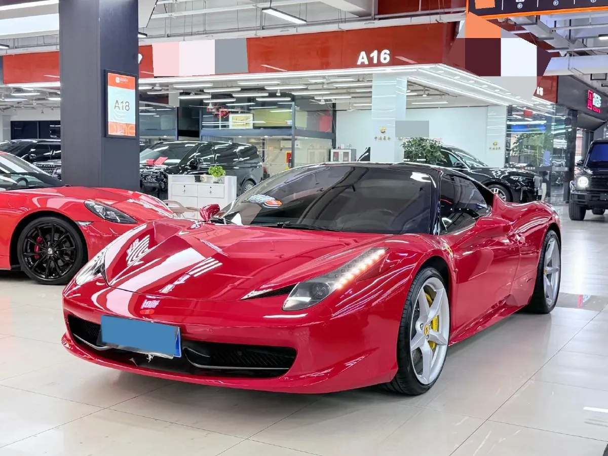 2011 Ferrari 458 4.5L 570HP V8 7DCT,autocango,china used car exporter,china ev exporter,chinese used car exporter,chinese used ev exporter