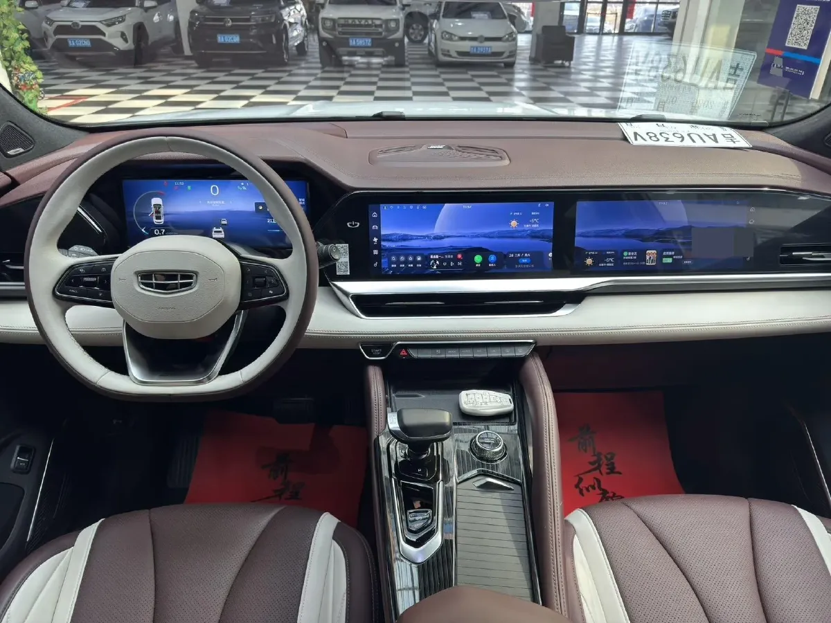 2021 Geely Monjaro 2.0T 218HP L4 7DCT,autocango,china used car exporter,china ev exporter,chinese used car exporter,chinese used ev exporter