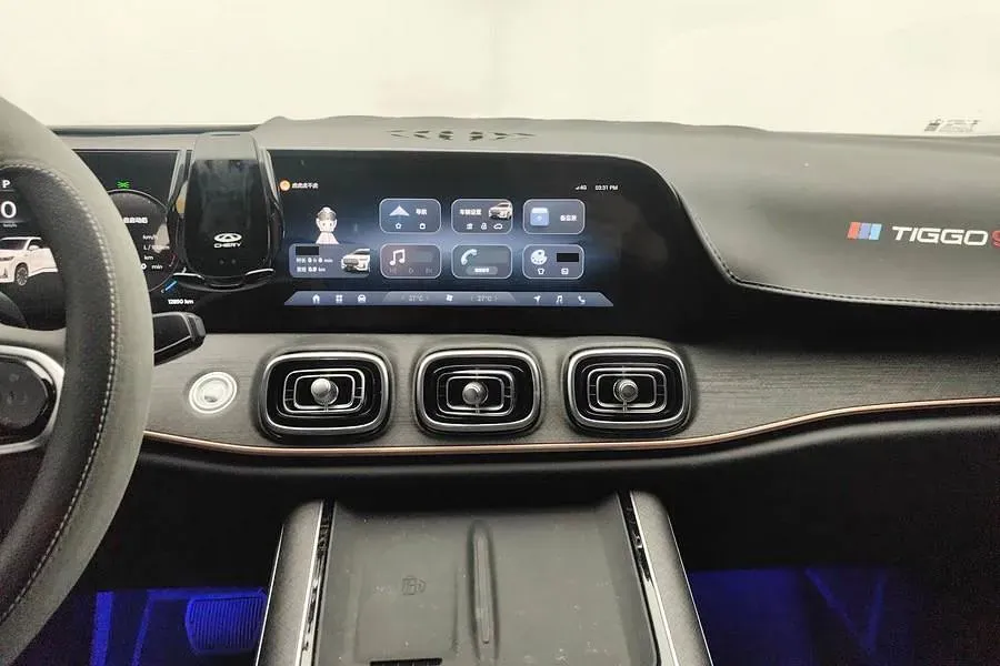 2023 Chery Tiggo 9 2.0T 261HP L4 7DCT,autocango,china used car exporter,china ev exporter,chinese used car exporter,chinese used ev exporter