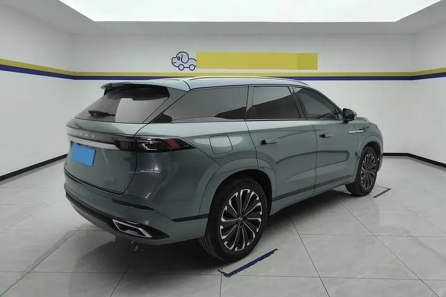 2023 Chery Tiggo 9 2.0T 261HP L4 7DCT,autocango,china used car exporter,china ev exporter,chinese used car exporter,chinese used ev exporter