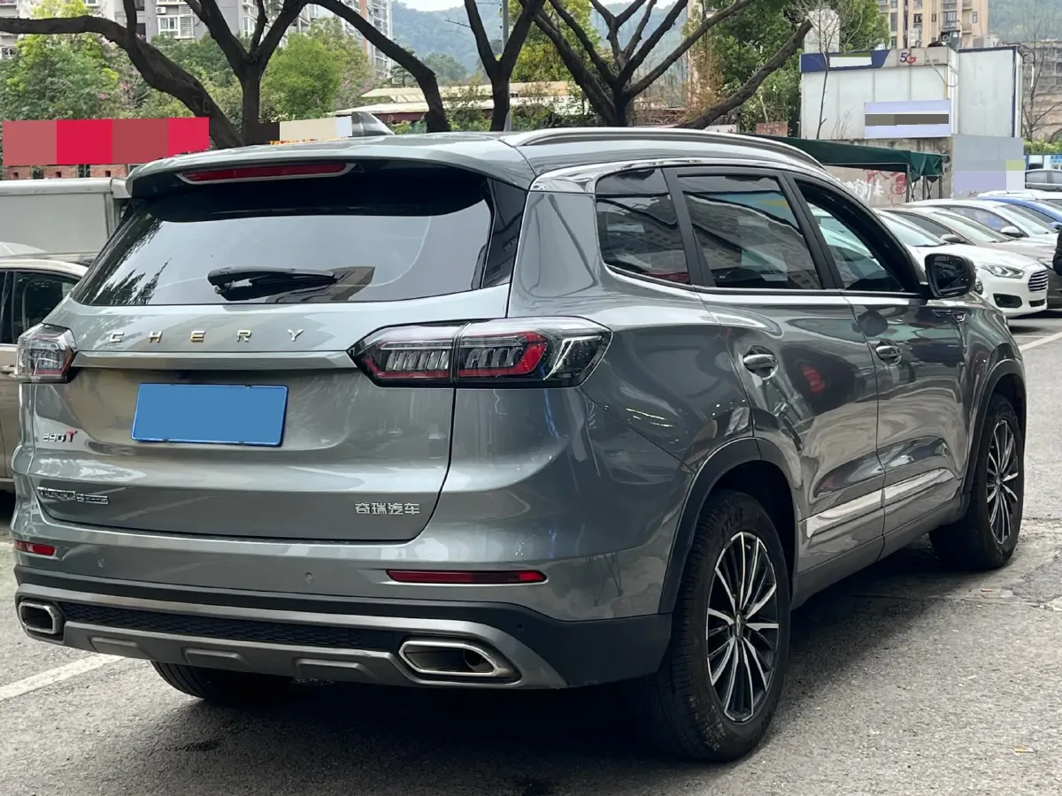 2024 Chery Tiggo 8 Plus 1.6T 197HP L4 7DCT,autocango,china used car exporter,china ev exporter,chinese used car exporter,chinese used ev exporter