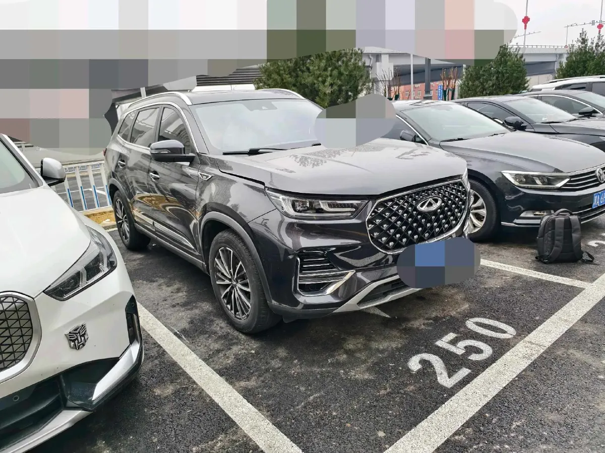 2021 Chery Tiggo 8 Plus 1.6T 197HP L4 7DCT,autocango,china used car exporter,china ev exporter,chinese used car exporter,chinese used ev exporter