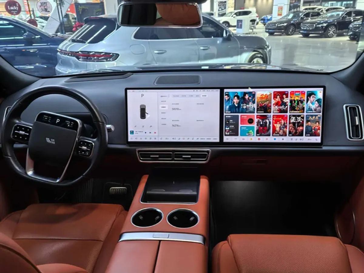 2023 Li L8 Range Extended 154HP REEV 40.9KWH,autocango,china used car exporter,china ev exporter,chinese used car exporter,chinese used ev exporter