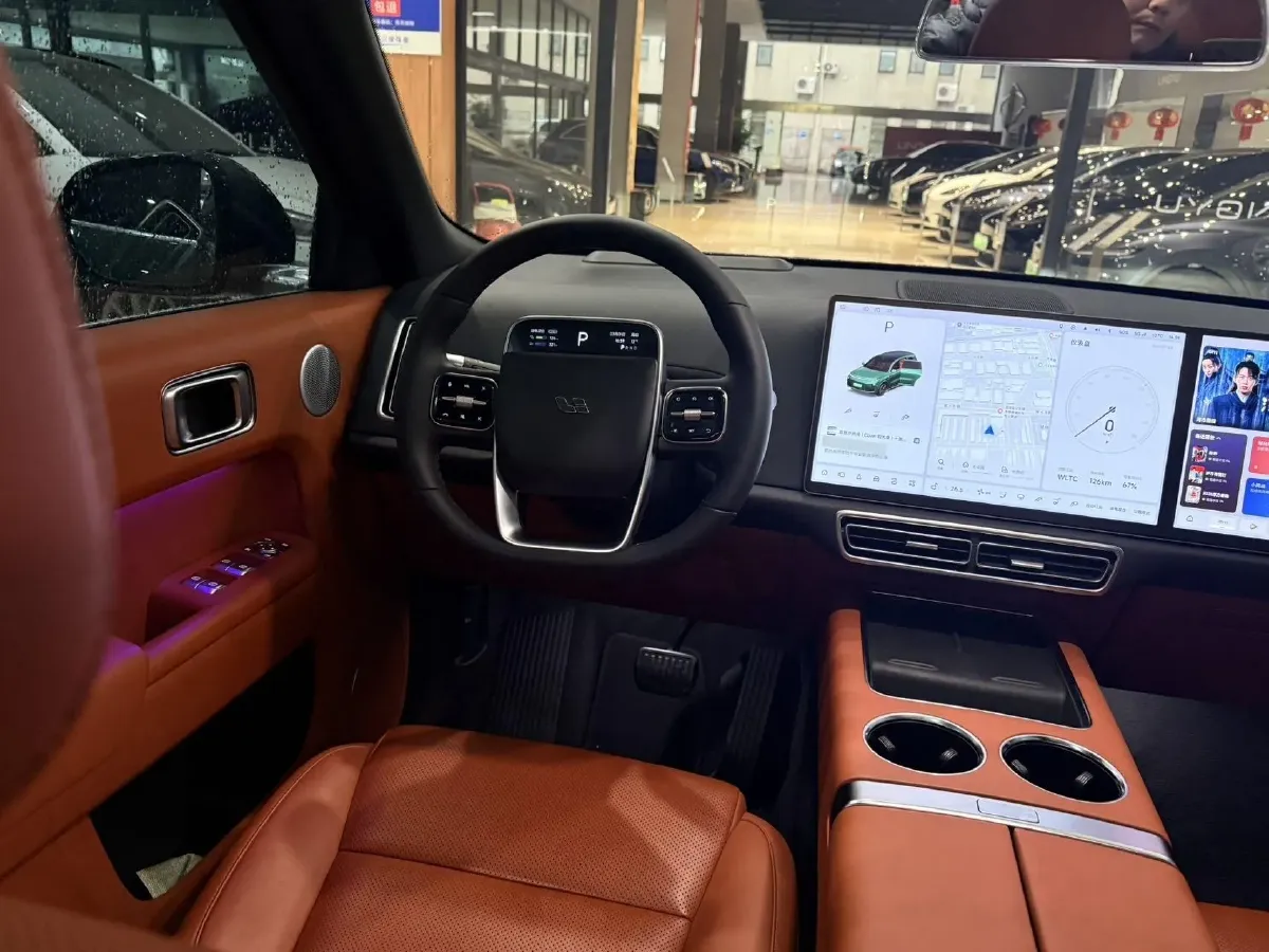 2022 Li L9 Range Extended 154HP REEV 42.6KWH,autocango,china used car exporter,china ev exporter,chinese used car exporter,chinese used ev exporter