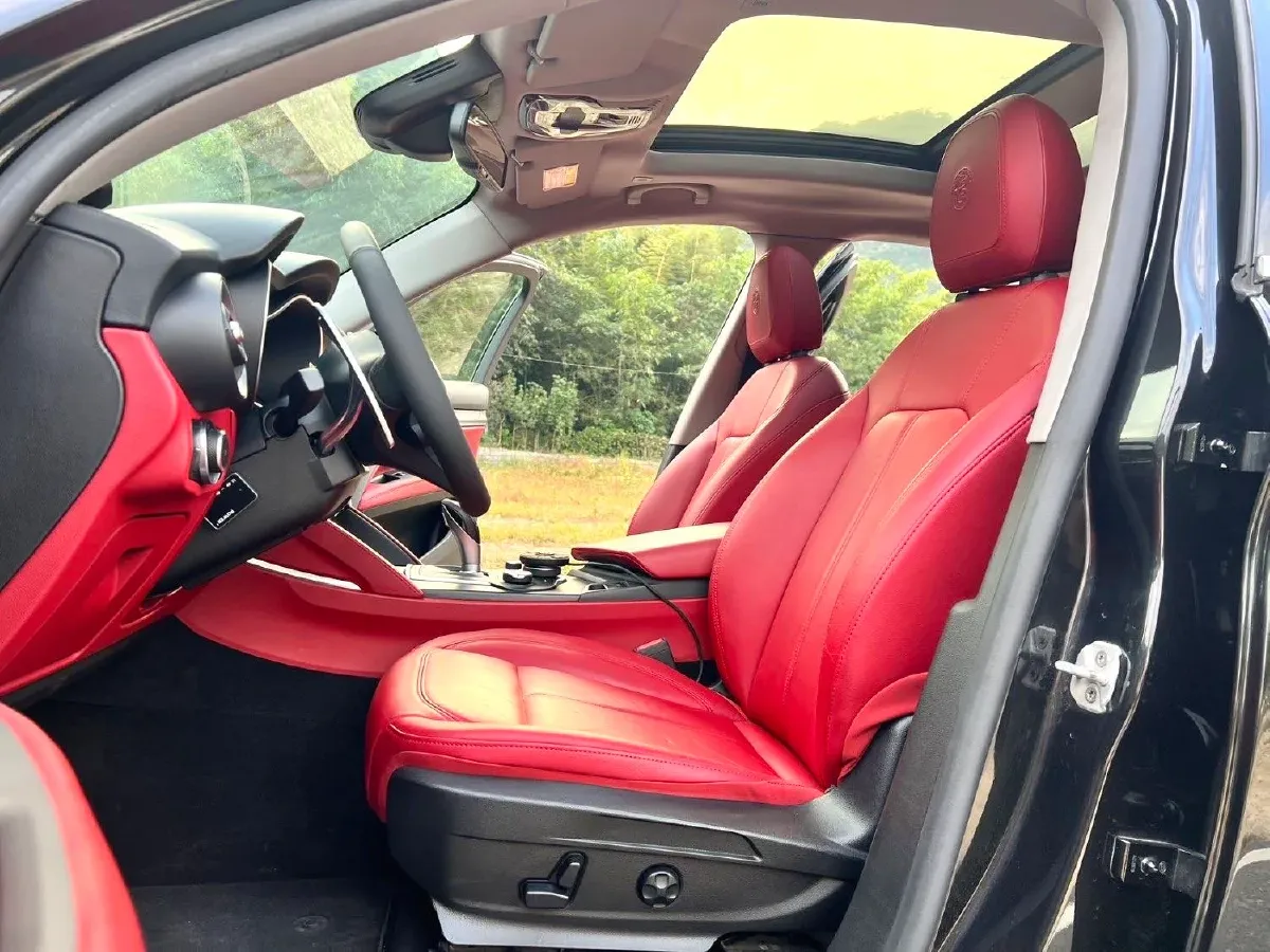 2017 Alfa Romeo Stelvio 2.0T 280HP L4 8AT,autocango,china used car exporter,china ev exporter,chinese used car exporter,chinese used ev exporter