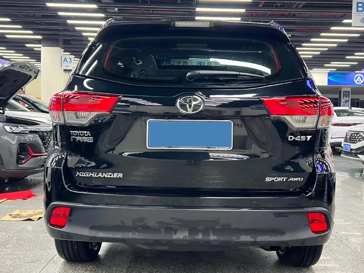 2018 Toyota Highlander 2.0T 220HP L4 6AT,autocango,china used car exporter,china ev exporter,chinese used car exporter,chinese used ev exporter