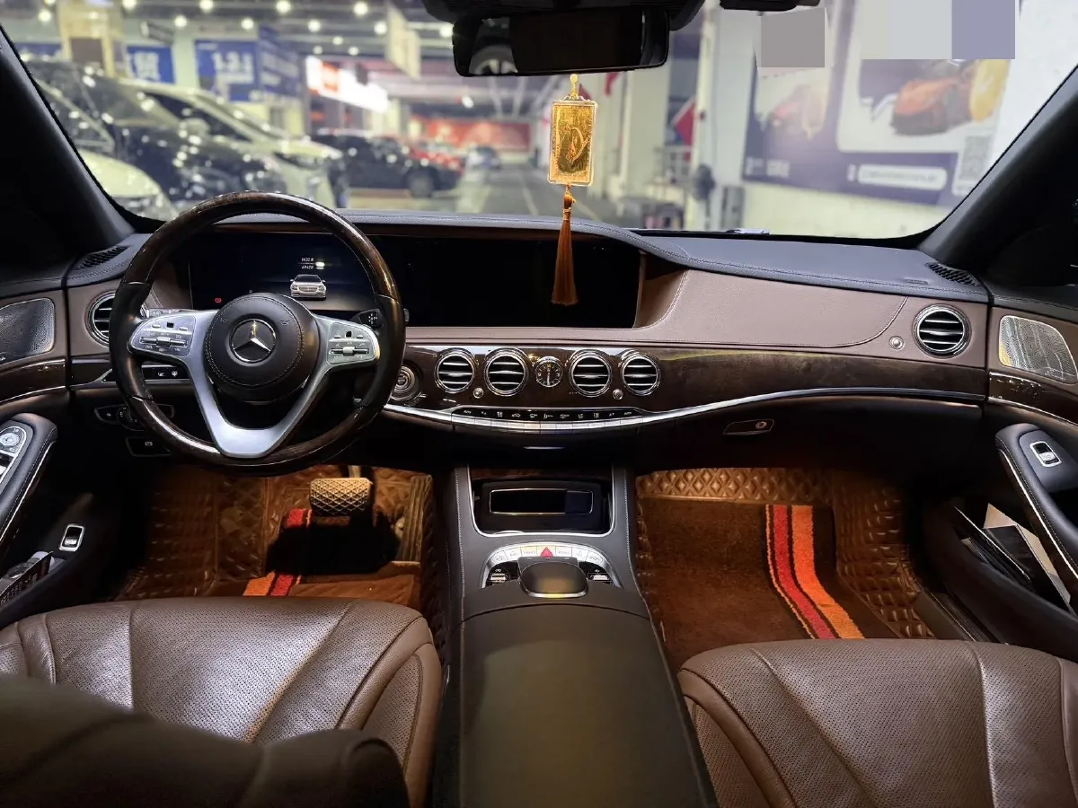 2020 Mercedes-Benz S Class 3.0T 299HP L6 9AT,autocango,china used car exporter,china ev exporter,chinese used car exporter,chinese used ev exporter