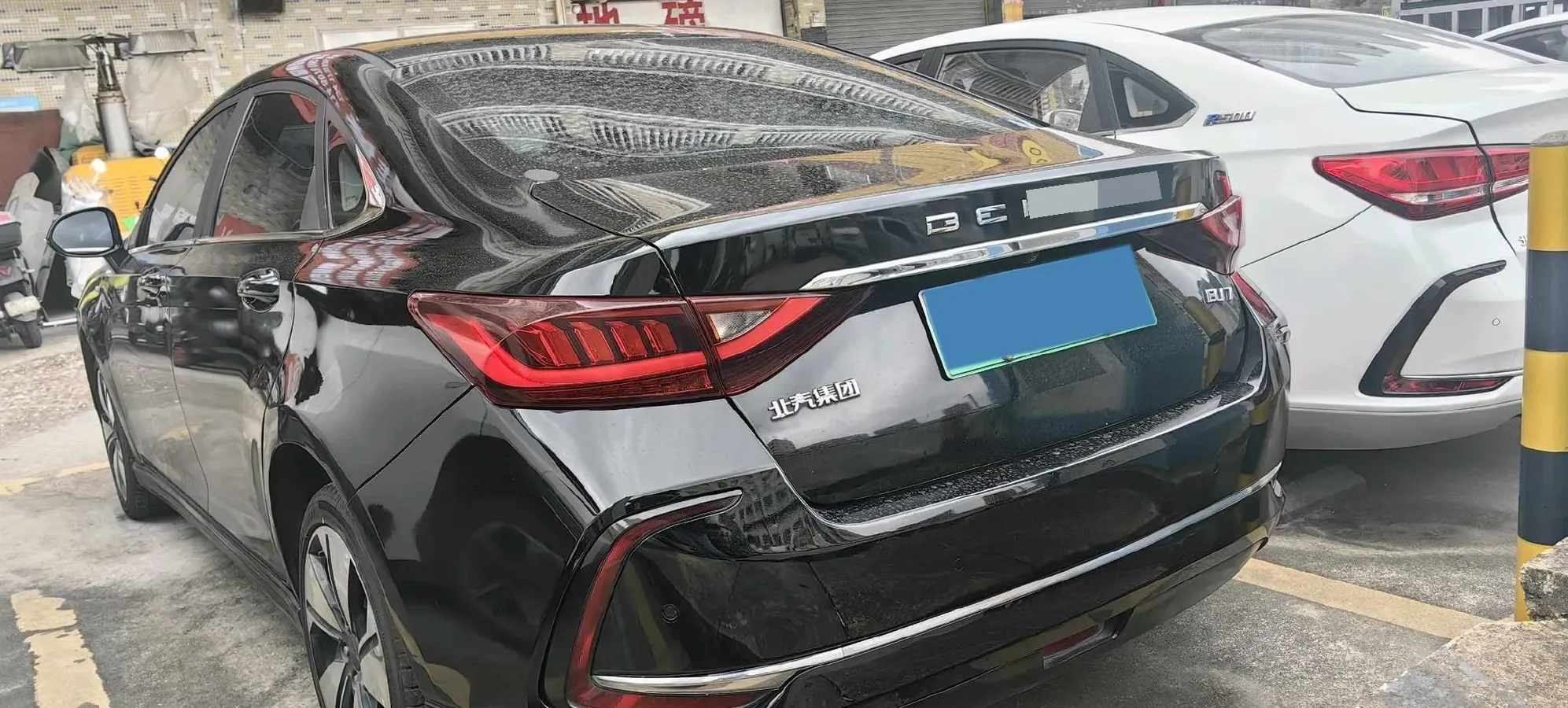 2019 BeiJing Auto EU7 BEV 60.225KWH,autocango,china used car exporter,china ev exporter,chinese used car exporter,chinese used ev exporter