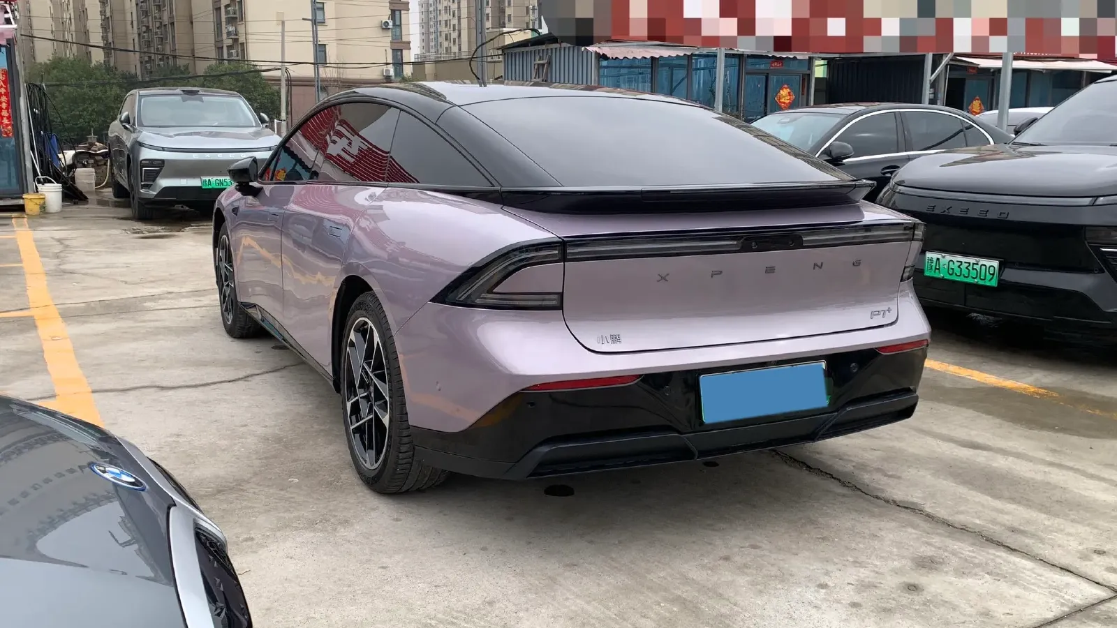 2024 Xpeng P7+ BEV 60.7KWH,autocango,china used car exporter,china ev exporter,chinese used car exporter,chinese used ev exporter