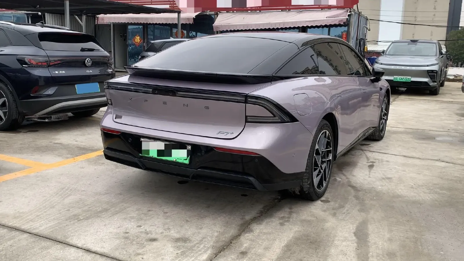 2024 Xpeng P7+ BEV 60.7KWH,autocango,china used car exporter,china ev exporter,chinese used car exporter,chinese used ev exporter