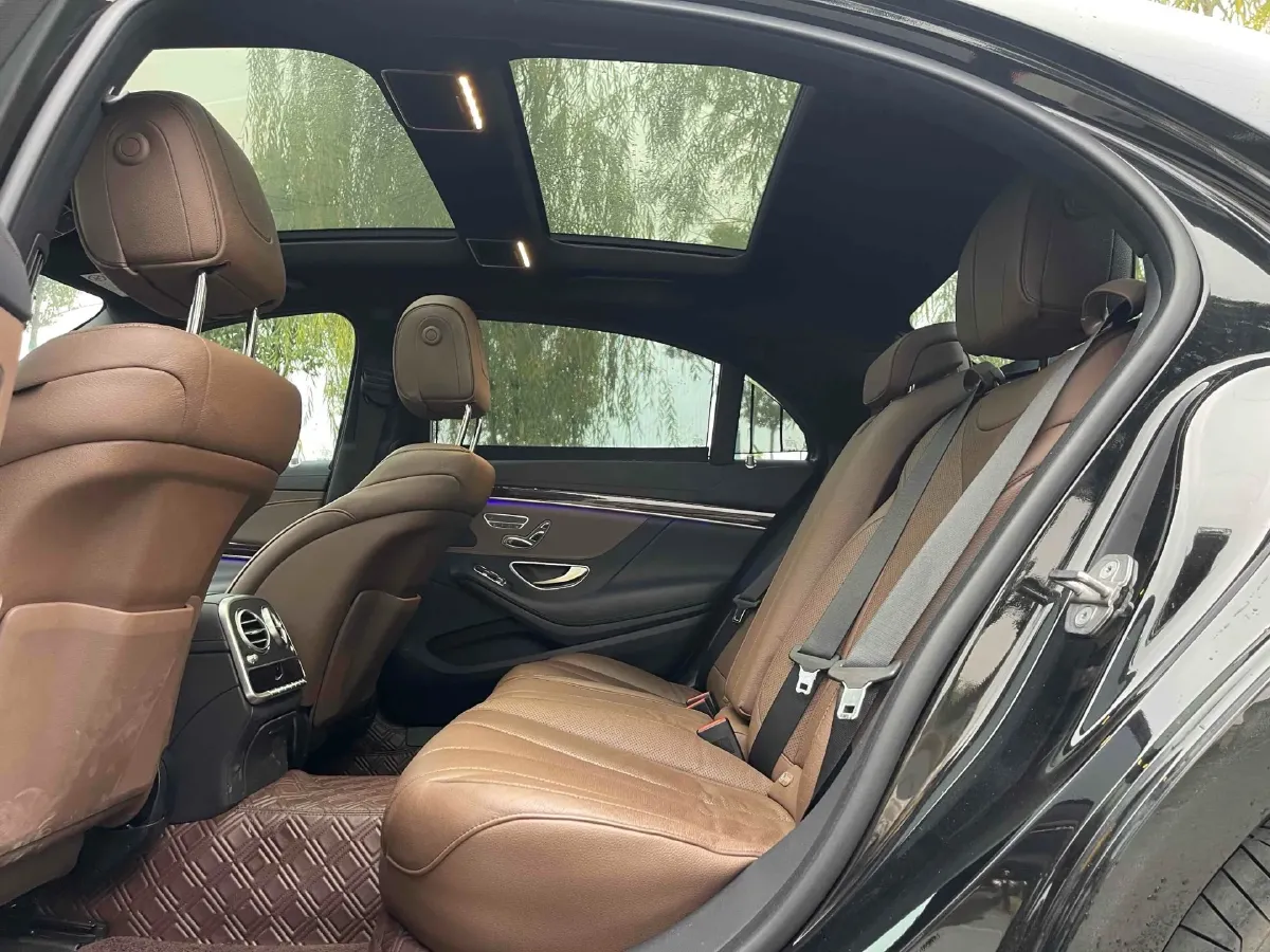 2020 Mercedes-Benz S Class 3.0T 299HP L6 9AT,autocango,china used car exporter,china ev exporter,chinese used car exporter,chinese used ev exporter