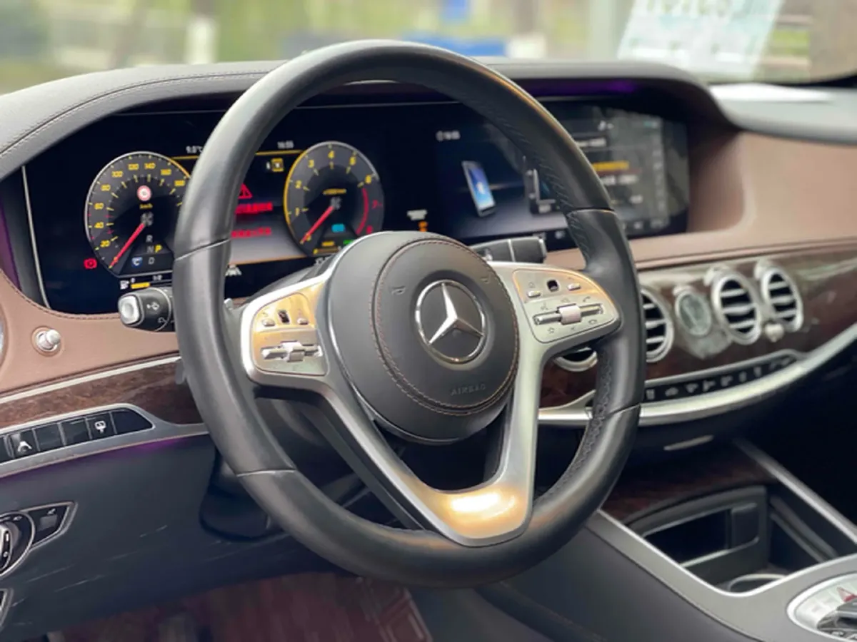 2020 Mercedes-Benz S Class 3.0T 299HP L6 9AT,autocango,china used car exporter,china ev exporter,chinese used car exporter,chinese used ev exporter