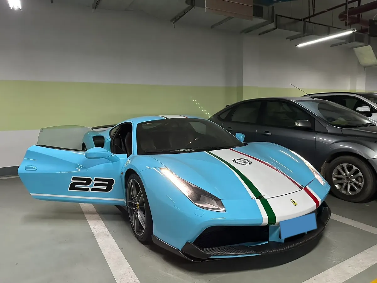 2015 Ferrari 488 3.9T 670HP V8 7DCT,autocango,china used car exporter,china ev exporter,chinese used car exporter,chinese used ev exporter