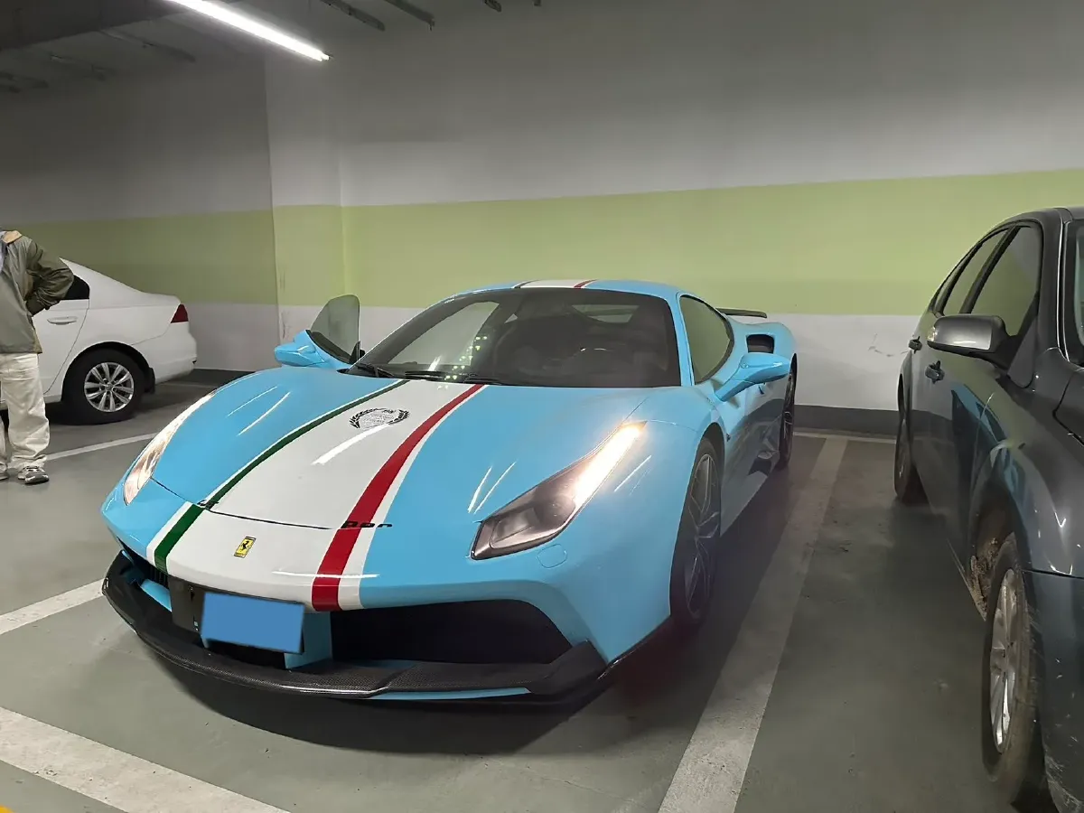 2015 Ferrari 488 3.9T 670HP V8 7DCT,autocango,china used car exporter,china ev exporter,chinese used car exporter,chinese used ev exporter