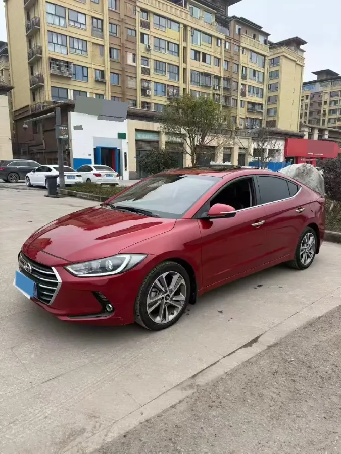 2016 Hyundai Elantra 1.6L 130HP L4 6AT,autocango,china used car exporter,china ev exporter,chinese used car exporter,chinese used ev exporter