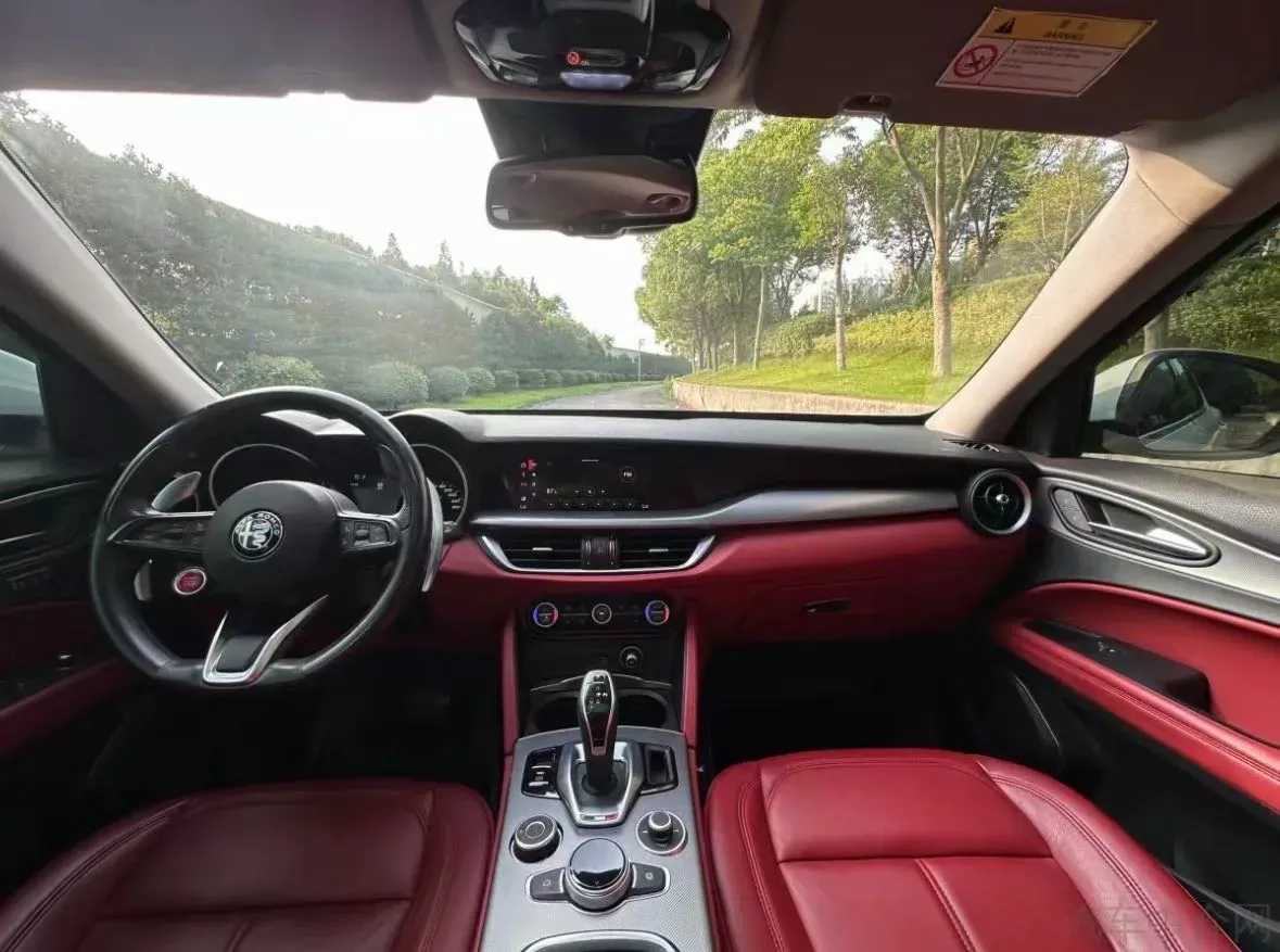 2020 Alfa Romeo Stelvio 2.0T 280HP L4 8AT,autocango,china used car exporter,china ev exporter,chinese used car exporter,chinese used ev exporter