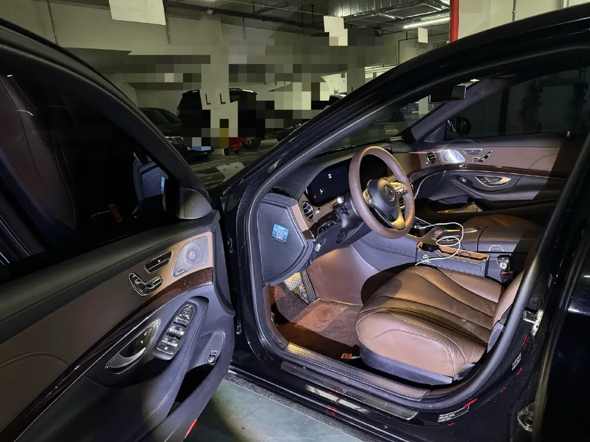 2020 Mercedes-Benz S Class 3.0T 299HP L6 9AT,autocango,china used car exporter,china ev exporter,chinese used car exporter,chinese used ev exporter