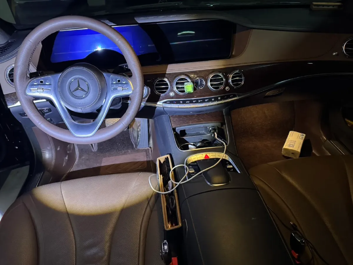 2020 Mercedes-Benz S Class 3.0T 299HP L6 9AT,autocango,china used car exporter,china ev exporter,chinese used car exporter,chinese used ev exporter