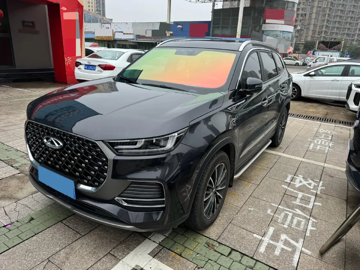 2022 Chery Tiggo 8 Plus 1.6T 197HP L4 7DCT,autocango,china used car exporter,china ev exporter,chinese used car exporter,chinese used ev exporter