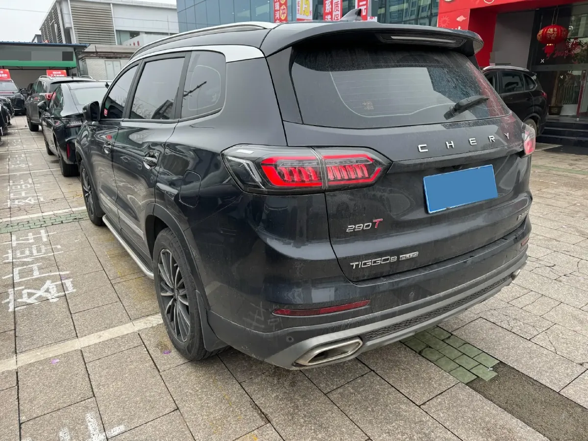 2022 Chery Tiggo 8 Plus 1.6T 197HP L4 7DCT,autocango,china used car exporter,china ev exporter,chinese used car exporter,chinese used ev exporter