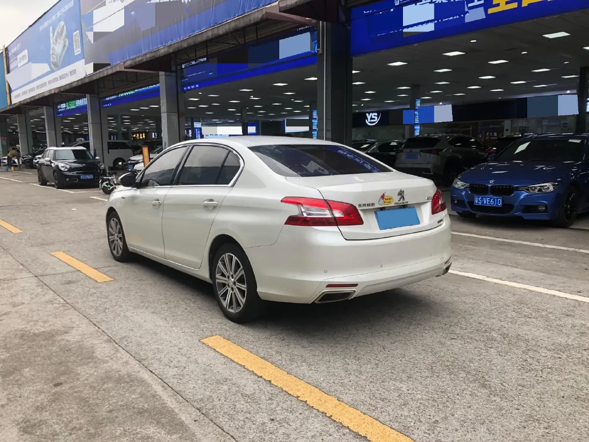 2018 Peugeot 408 1.6T 167HP L4 6AT,autocango,china used car exporter,china ev exporter,chinese used car exporter,chinese used ev exporter