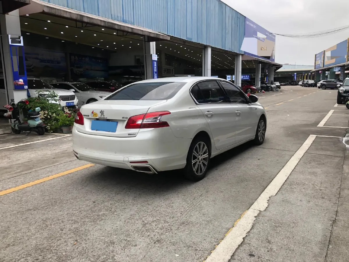 2018 Peugeot 408 1.6T 167HP L4 6AT,autocango,china used car exporter,china ev exporter,chinese used car exporter,chinese used ev exporter