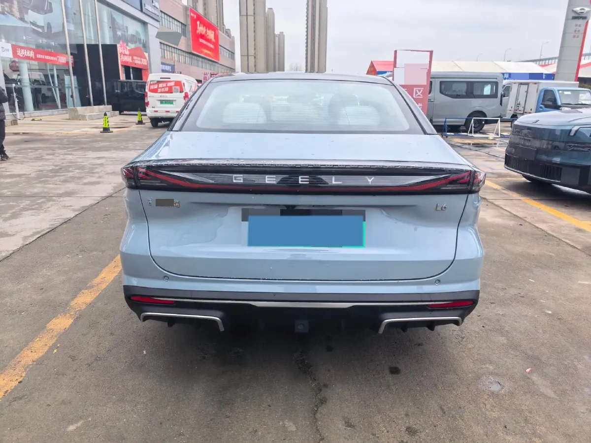 2023 Geely Galaxy L6 1.5T 163HP L4 3DHT PHEV,autocango,china used car exporter,china ev exporter,chinese used car exporter,chinese used ev exporter