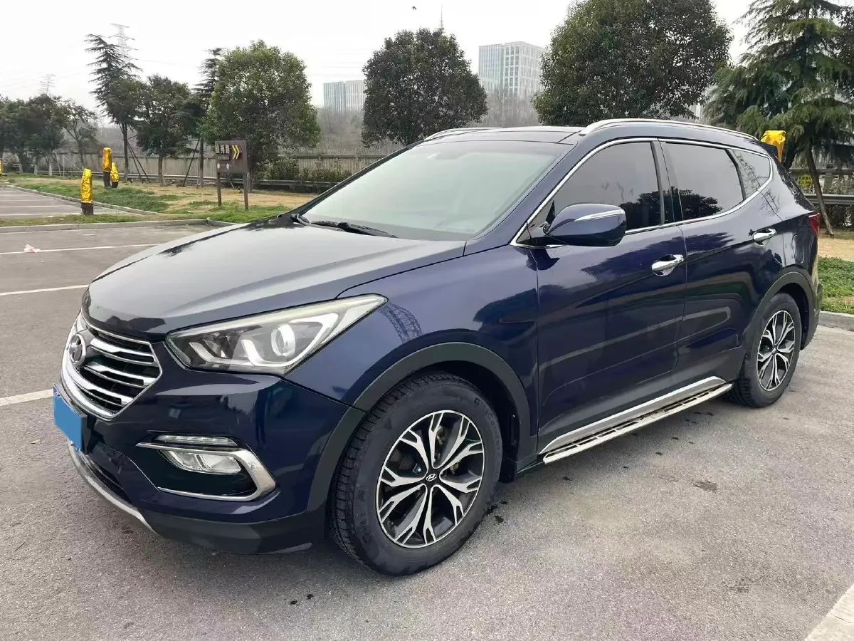 2017 Hyundai Santafe 2.0T 245HP L4 6AT,autocango,china used car exporter,china ev exporter,chinese used car exporter,chinese used ev exporter