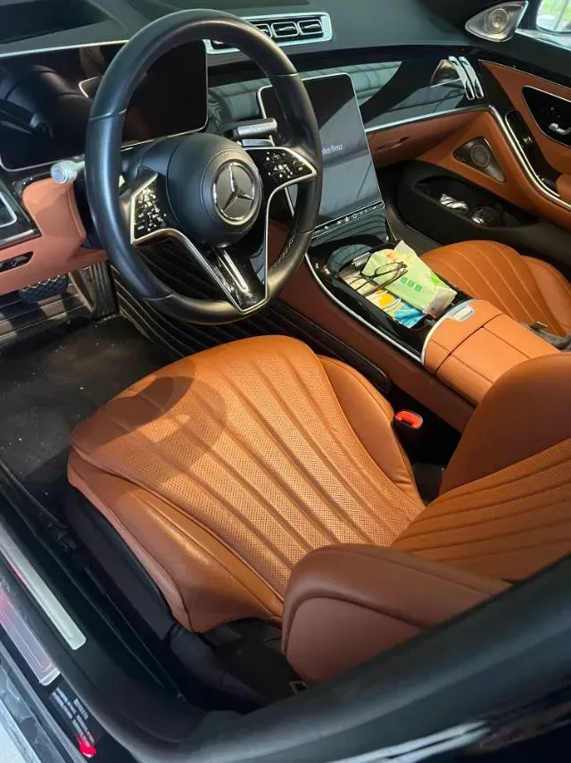 2022 Mercedes-Benz S Class 2.5T 313HP L6 9AT,autocango,china used car exporter,china ev exporter,chinese used car exporter,chinese used ev exporter