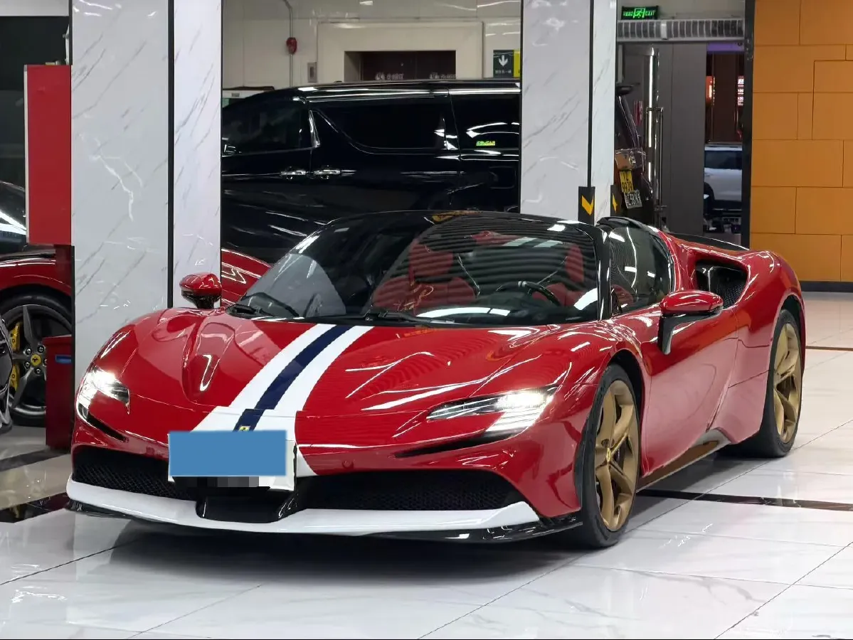 2021 Ferrari SF90 3.9T 781HP V8 8DCT PHEV 7.9KWH,autocango,china used car exporter,china ev exporter,chinese used car exporter,chinese used ev exporter
