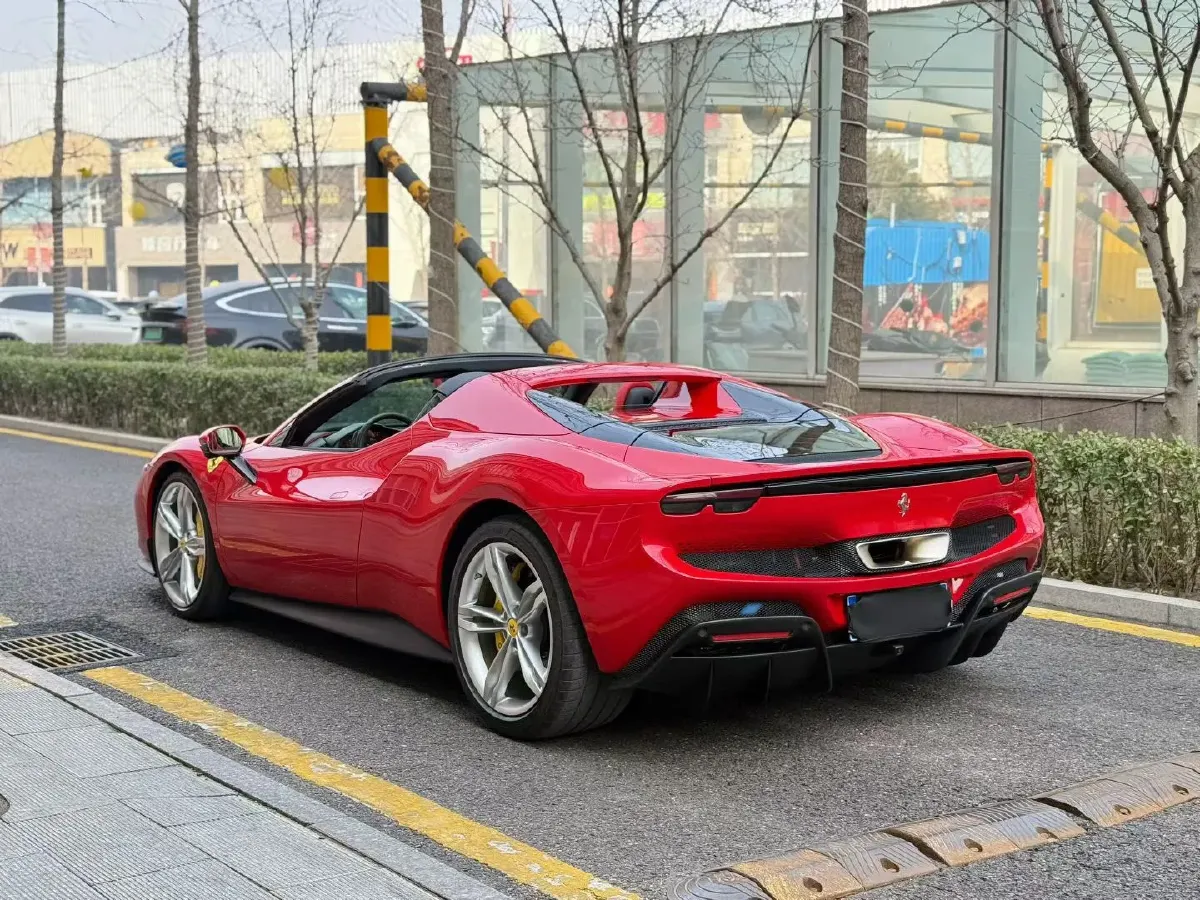 2022 Ferrari 296 3.0T 663HP V6 8DCT PHEV 7.45KWH,autocango,china used car exporter,china ev exporter,chinese used car exporter,chinese used ev exporter
