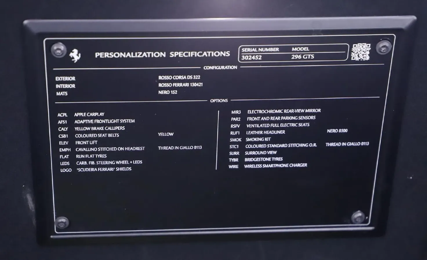 2022 Ferrari 296 3.0T 663HP V6 8DCT PHEV 7.45KWH,autocango,china used car exporter,china ev exporter,chinese used car exporter,chinese used ev exporter