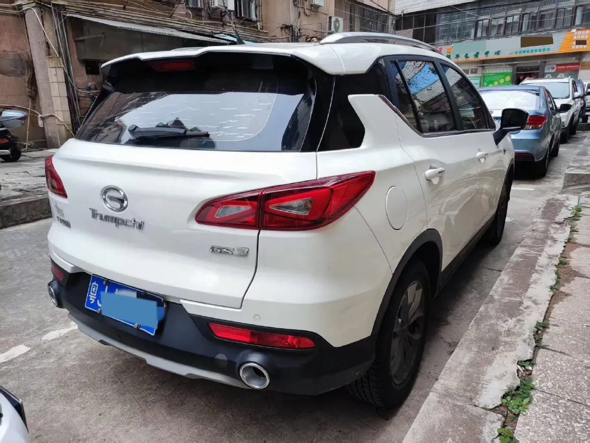 2017 GAC Trumpchi GS3 1.5L 114HP L4 6AT,autocango,china used car exporter,china ev exporter,chinese used car exporter,chinese used ev exporter