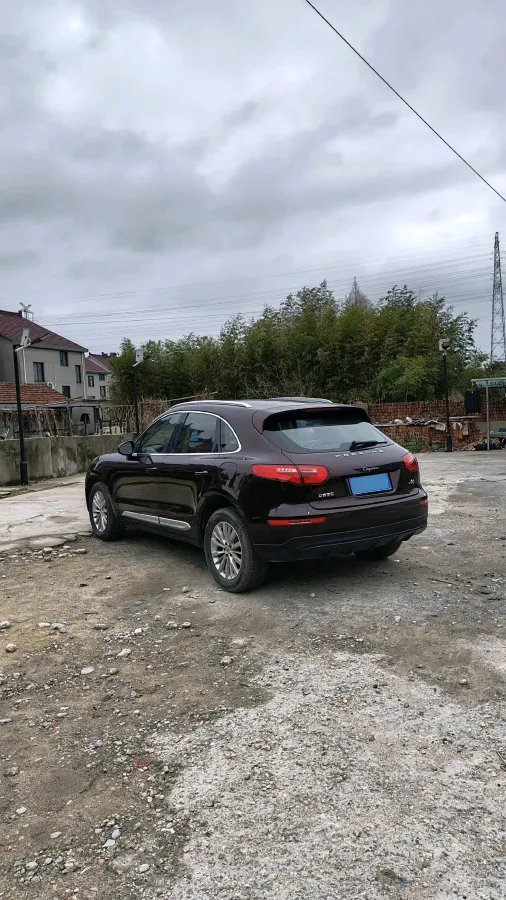 2017 Zotye SR9 2.0T 190HP L4 6DCT,autocango,china used car exporter,china ev exporter,chinese used car exporter,chinese used ev exporter