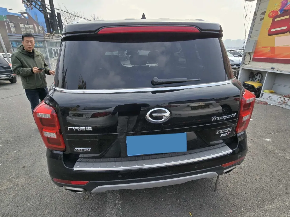 2017 GAC Trumpchi GS8 2.0T 201HP L4 6AT,autocango,china used car exporter,china ev exporter,chinese used car exporter,chinese used ev exporter