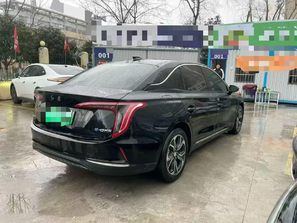 2023 HongQi E-QM5 BEV 54KWH,autocango,china used car exporter,china ev exporter,chinese used car exporter,chinese used ev exporter