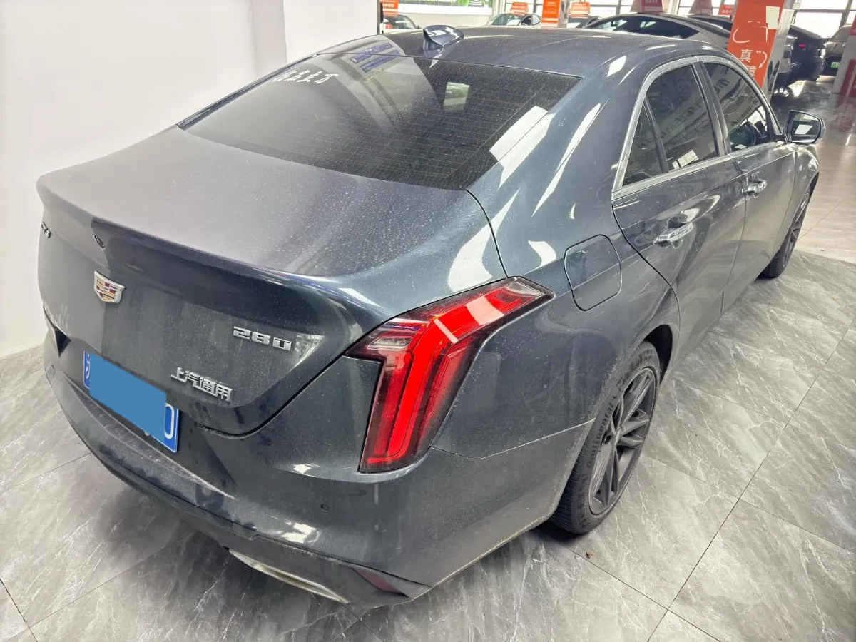 2021 Cadillac CT4 2.0T 237HP L4 8AT,autocango,china used car exporter,china ev exporter,chinese used car exporter,chinese used ev exporter