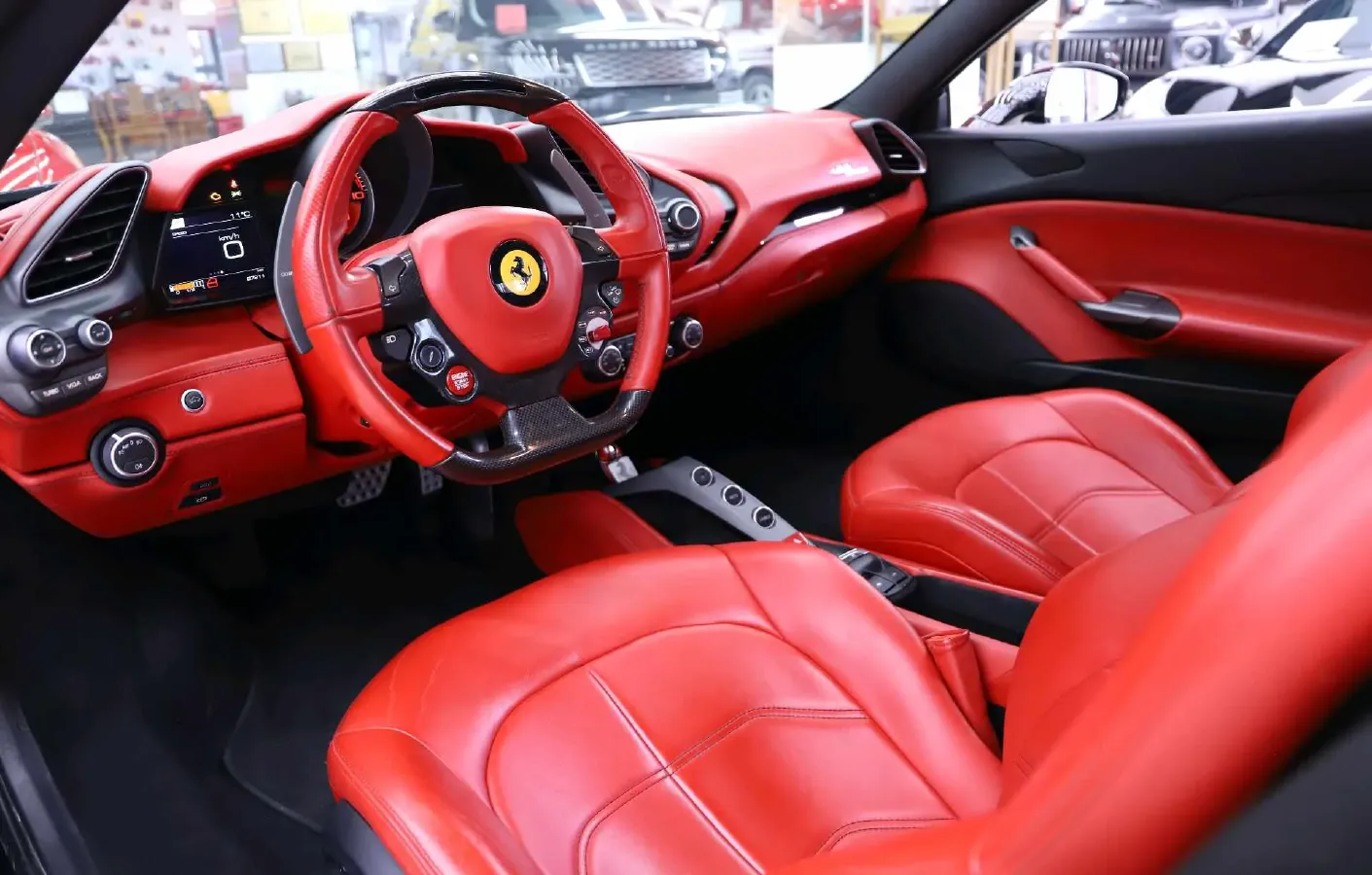 2015 Ferrari 488 3.9T 670HP V8 7DCT,autocango,china used car exporter,china ev exporter,chinese used car exporter,chinese used ev exporter