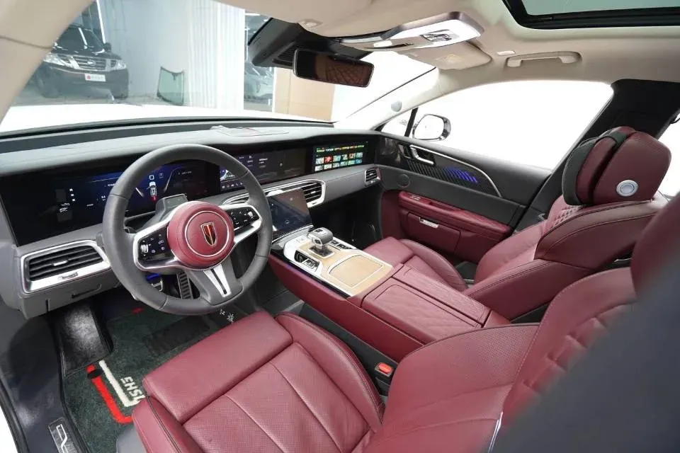 2022 HongQi E-HS9 BEV 120KWH,autocango,china used car exporter,china ev exporter,chinese used car exporter,chinese used ev exporter