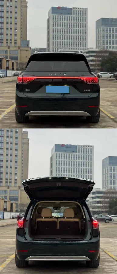 2024 AITO AITO M9 1.5T 152HP L4 REEV 42KWH,autocango,china used car exporter,china ev exporter,chinese used car exporter,chinese used ev exporter