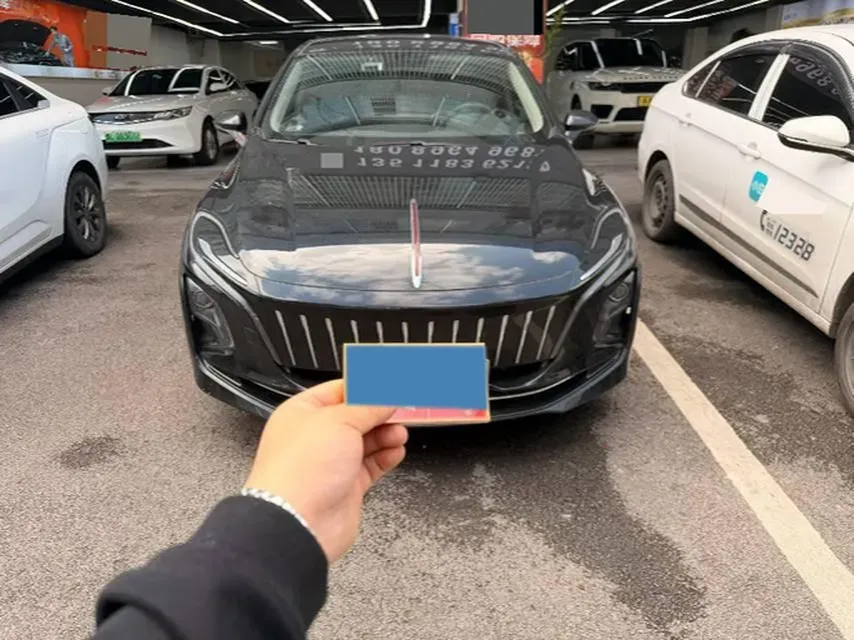 2024 HongQi E-QM5 BEV 60KWH,autocango,china used car exporter,china ev exporter,chinese used car exporter,chinese used ev exporter