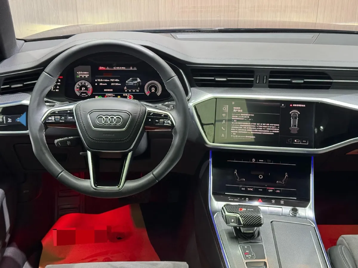 2023 Audi A6L 2.0T 190HP L4 7DCT,autocango,china used car exporter,china ev exporter,chinese used car exporter,chinese used ev exporter