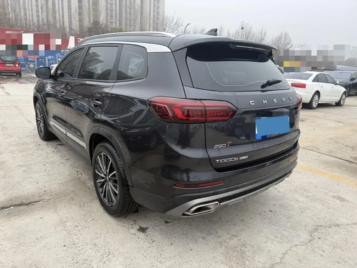2021 Chery Tiggo 8 Plus 1.6T 197HP L4 7DCT,autocango,china used car exporter,china ev exporter,chinese used car exporter,chinese used ev exporter