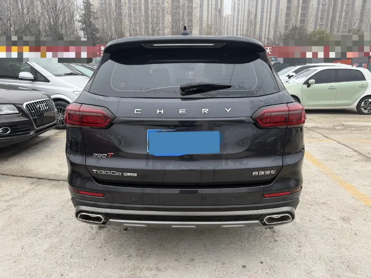 2021 Chery Tiggo 8 Plus 1.6T 197HP L4 7DCT,autocango,china used car exporter,china ev exporter,chinese used car exporter,chinese used ev exporter